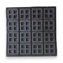 Rubber (Goma en cuadros) 210x210x20 RA-A